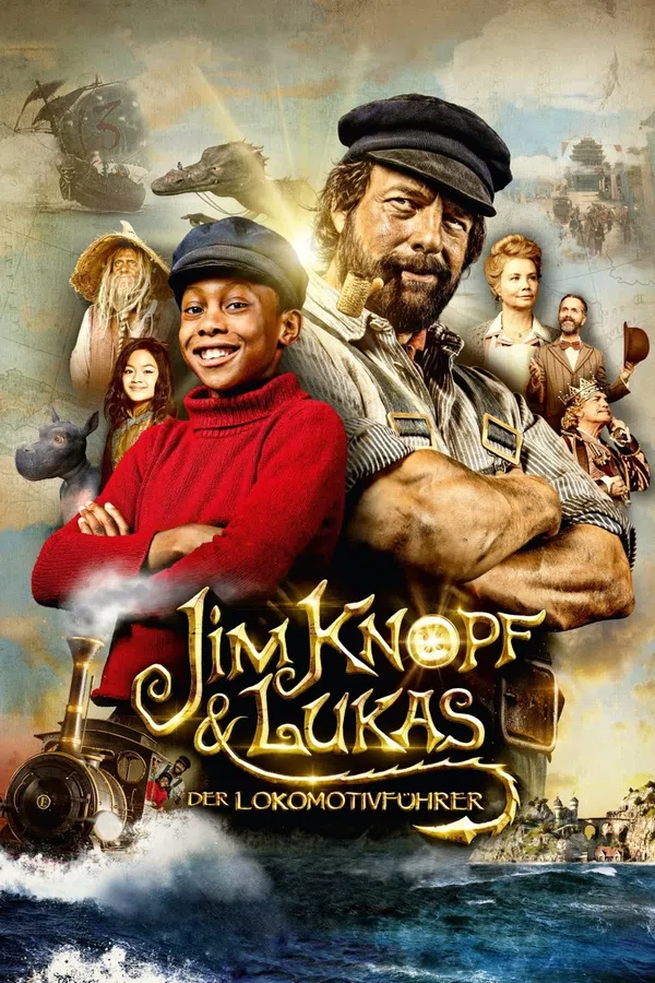 Poster phim Chuyến Phiêu Lưu Của Jim Cúc Quần Lukas Và Đầu Máy Hơi Nước trên SubNhanh