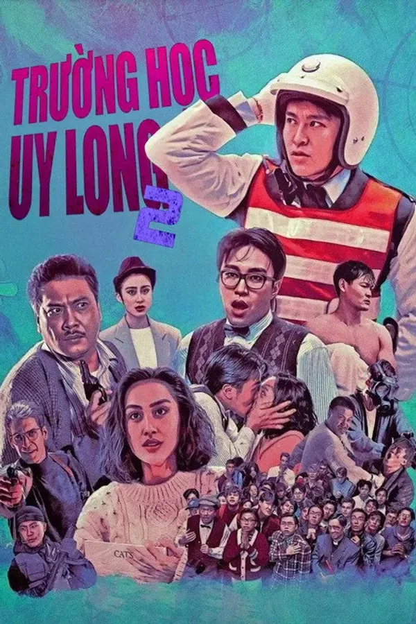 Poster phim Trường Học Uy Long II trên SubNhanh